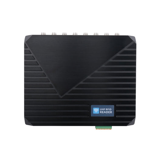 ITEM YMS RFID Reader, 8 Channel Design, Impinj E710, 1000 Tags/Sec, 210x160x35mm, Aluminum Casing, RS232/485, USB, TCP/IP, Ideal for Warehouse & Yard Management(T-31)